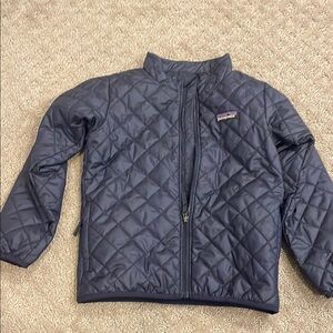Patagonia Kids Quilted Jacket - Navy
